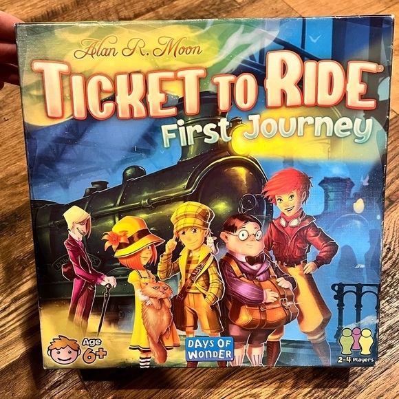 Ticket to Ride First Journey Board Game - Picture 2 of 8